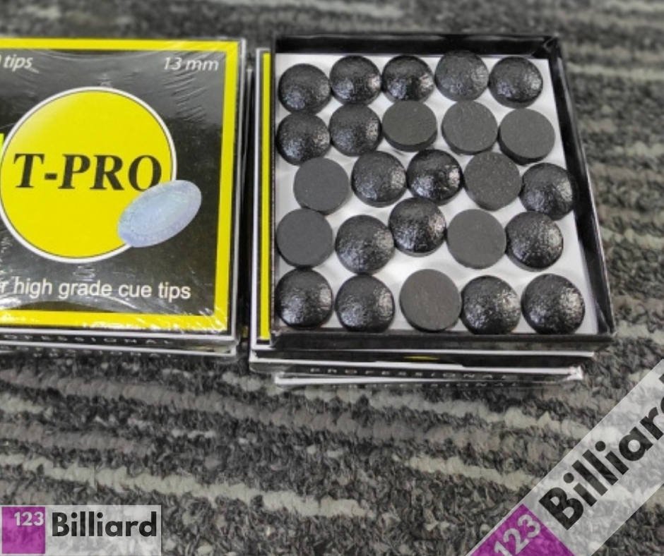 [HCM][SIÊU THỊ BIDA] Đầu cơ bida Tpro 13.0mm 50 viên [ĐẦU CƠ CLB]