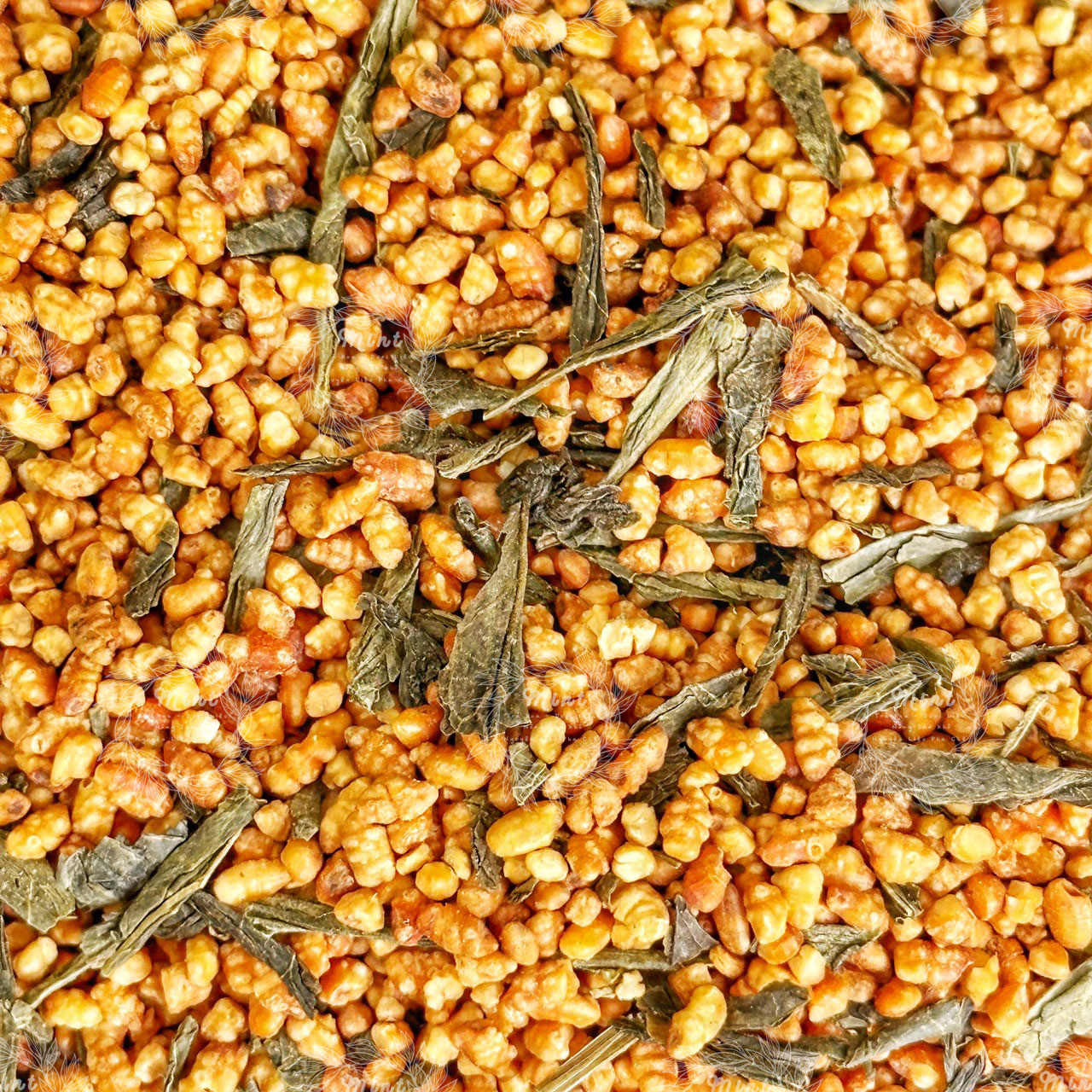 Trà Xanh Gạo Lứt Rang (Genmaicha - Huyền Mễ Trà - Trà Gạo Rang - Trà Bỏng Ngô) - Túi 500gr