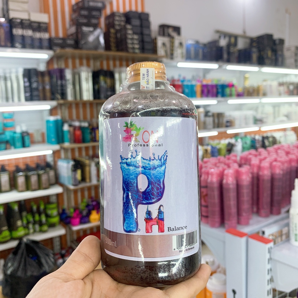 Khử Kiềm Cho Tóc UỐN ,DUỖI , NHUỘM ,TẨY Ron PH - Cân Bằng PH - 5.5 - 500ml