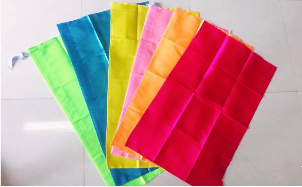 Bộ 6 Lá Cờ Phướn Nhiều Màu 40x80