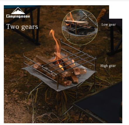 Bếp củi gấp gọn Campingmoon SOLO-303/ SOLO-202