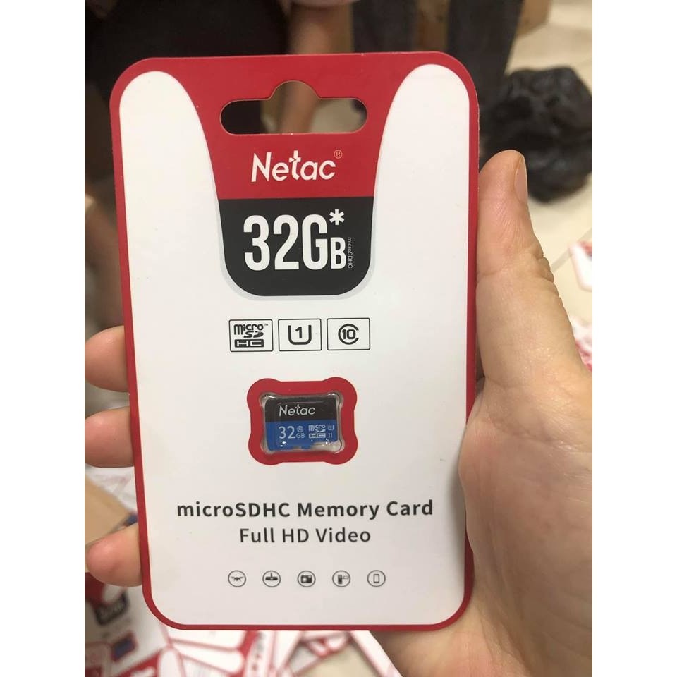 Thẻ nhớ Micro SD hiệu Netac dung lượng 32gb