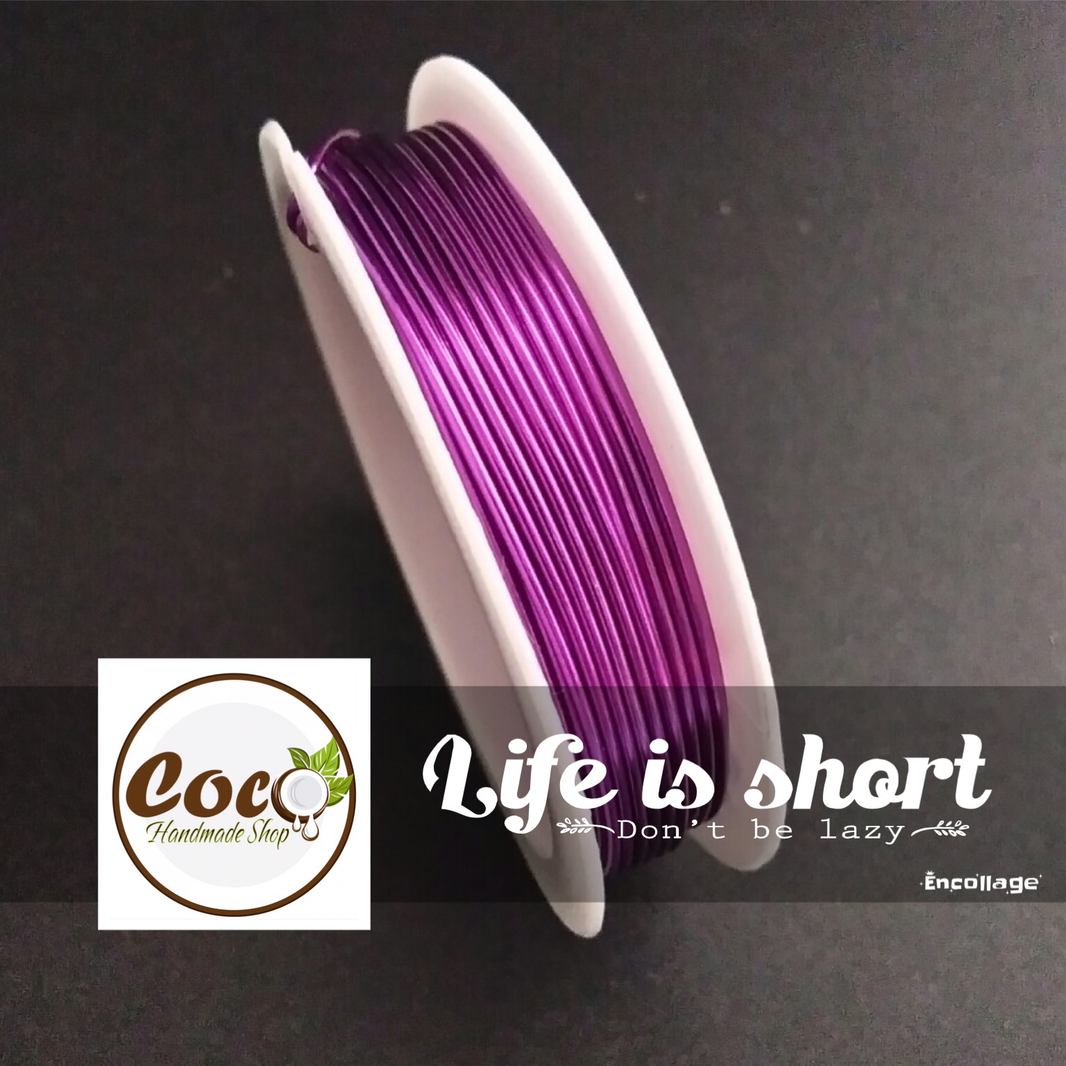 Dây Nhôm Handmade nhiều màu 0,8mm