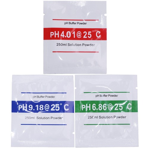 Bột dung dịch hiệu chỉnh máy đo pH nước nuôi cá 3 gói