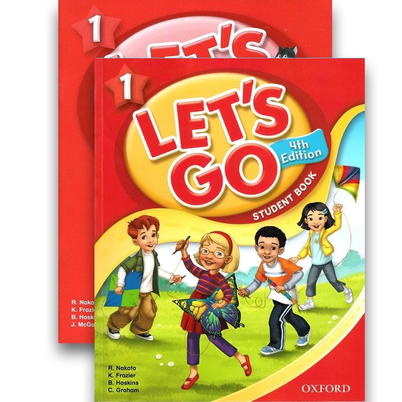 Sách tiếng Anh - Let's go 1 - 4th ( Trọn bộ 2 cuốn)