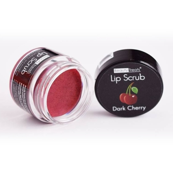 [HCM]TẨY TẾ BÀO CHẾT MÔI BEAUTY TREATS LIP SCRUB 105g #DARK CHERRY - HƯƠNG CHERRY