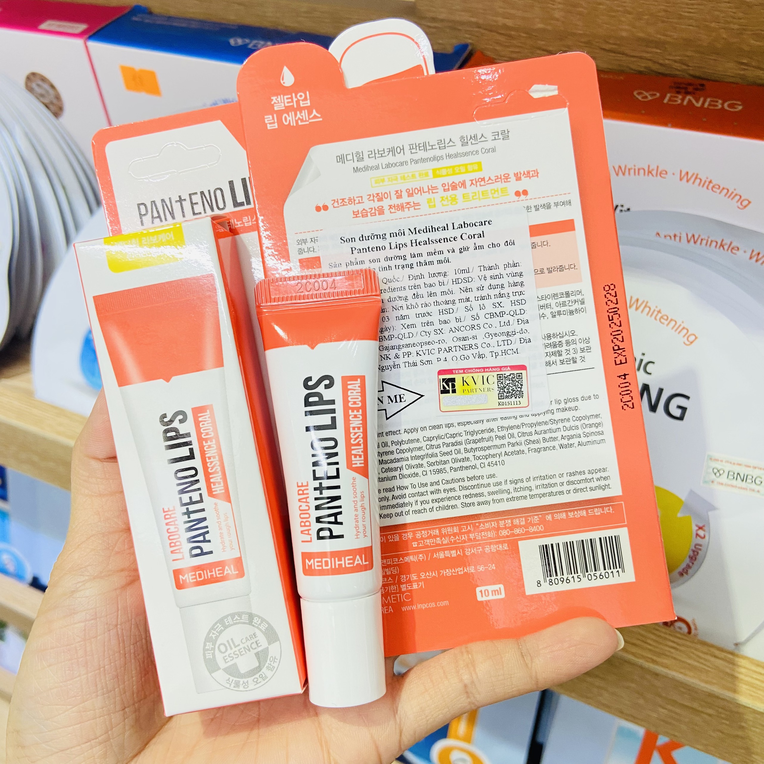 Dưỡng  thâm môi Labocare Panteno Lips healssence