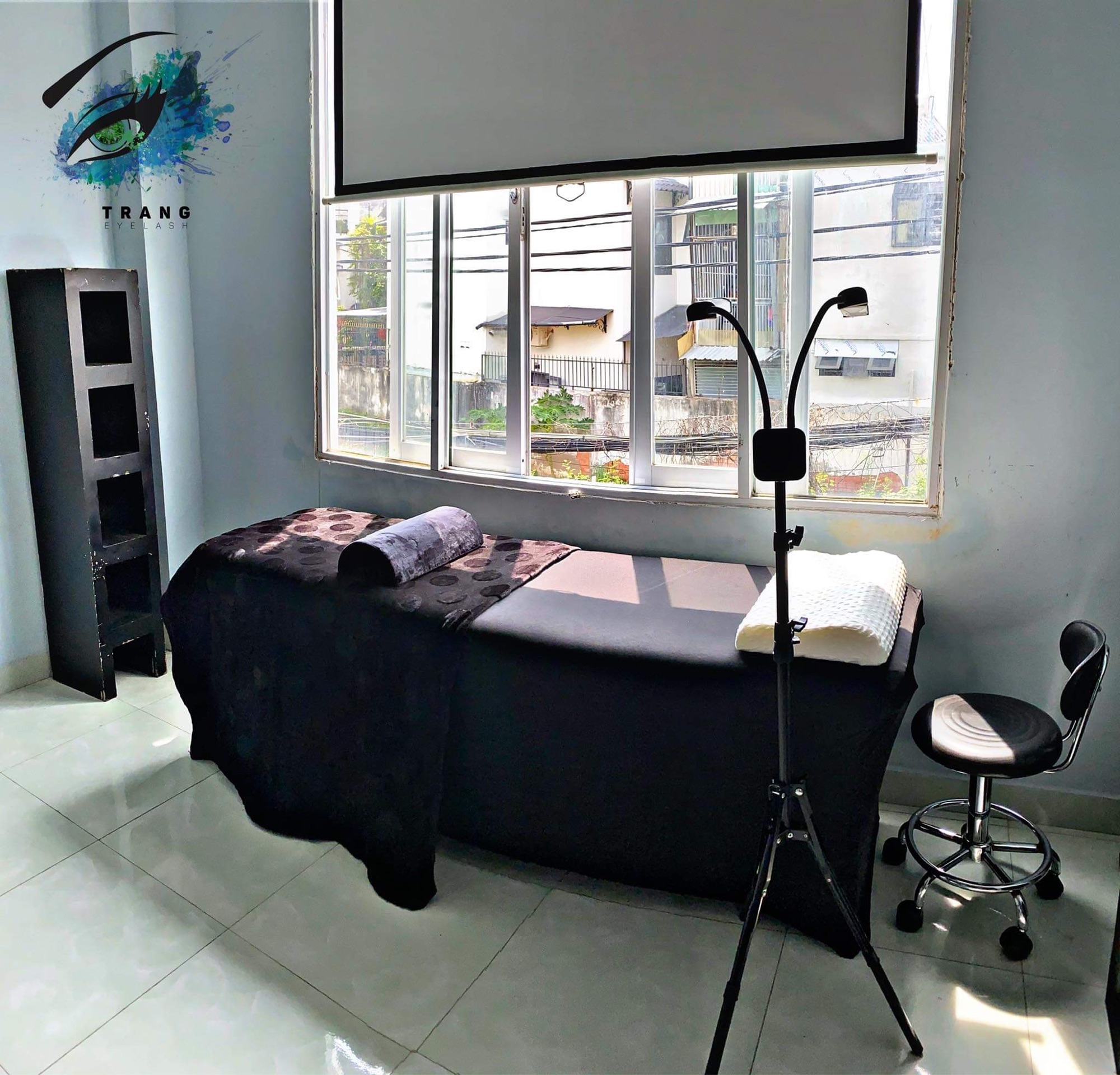 [HCM]Ga đen bọc giường nối mi spa phun xăm thẩm mĩ