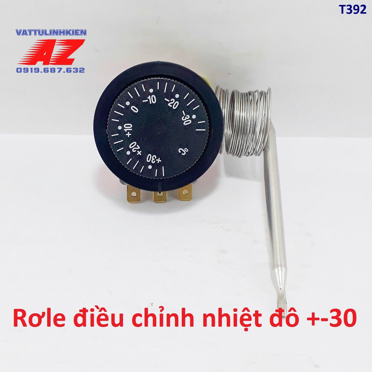 Bộ rơle điều khiển nhiệt độ +-30 oC