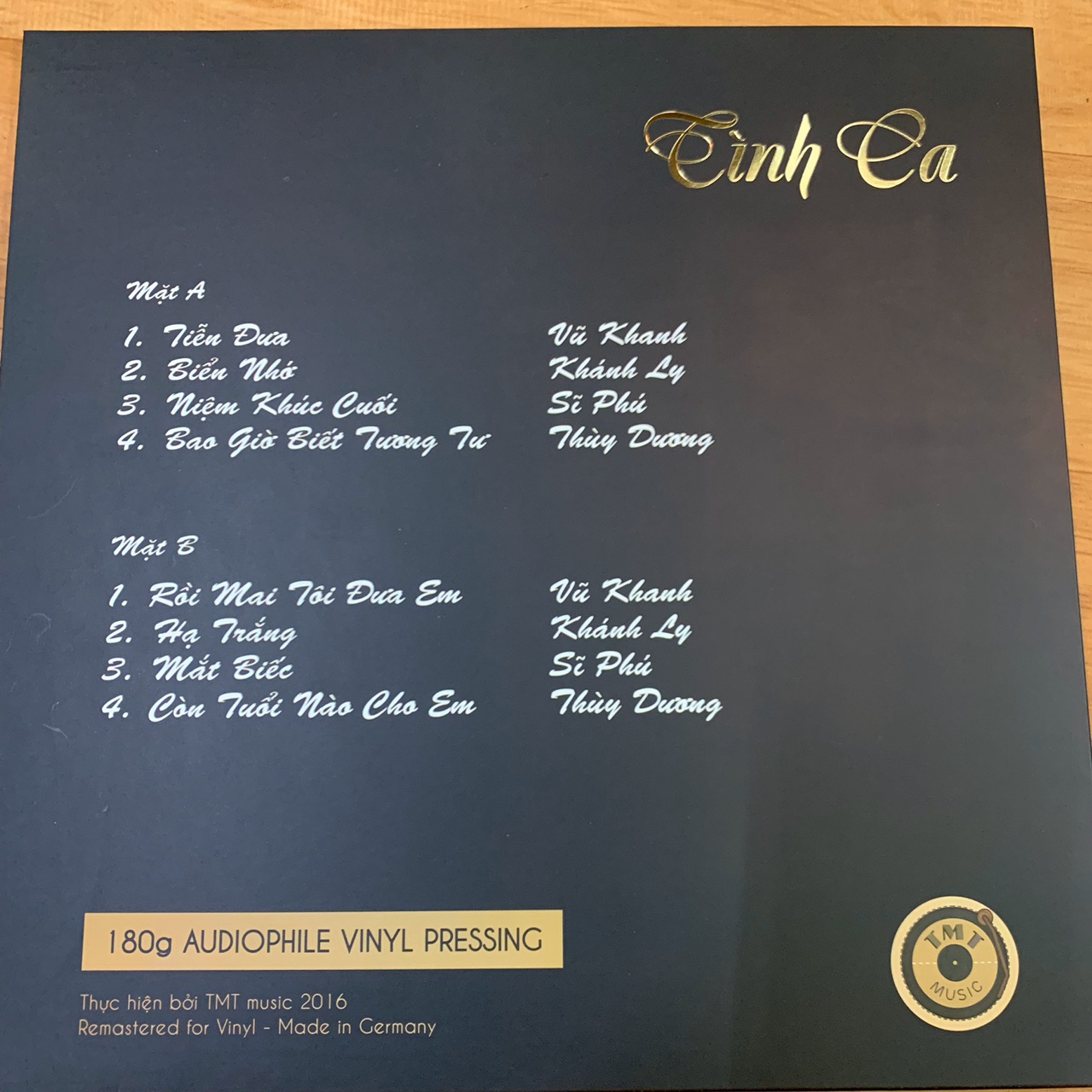 ĐĨA THAN TÌNH CA KHÁNH LY VŨ KHANH SĨ PHÚ THÙY DƯƠNG