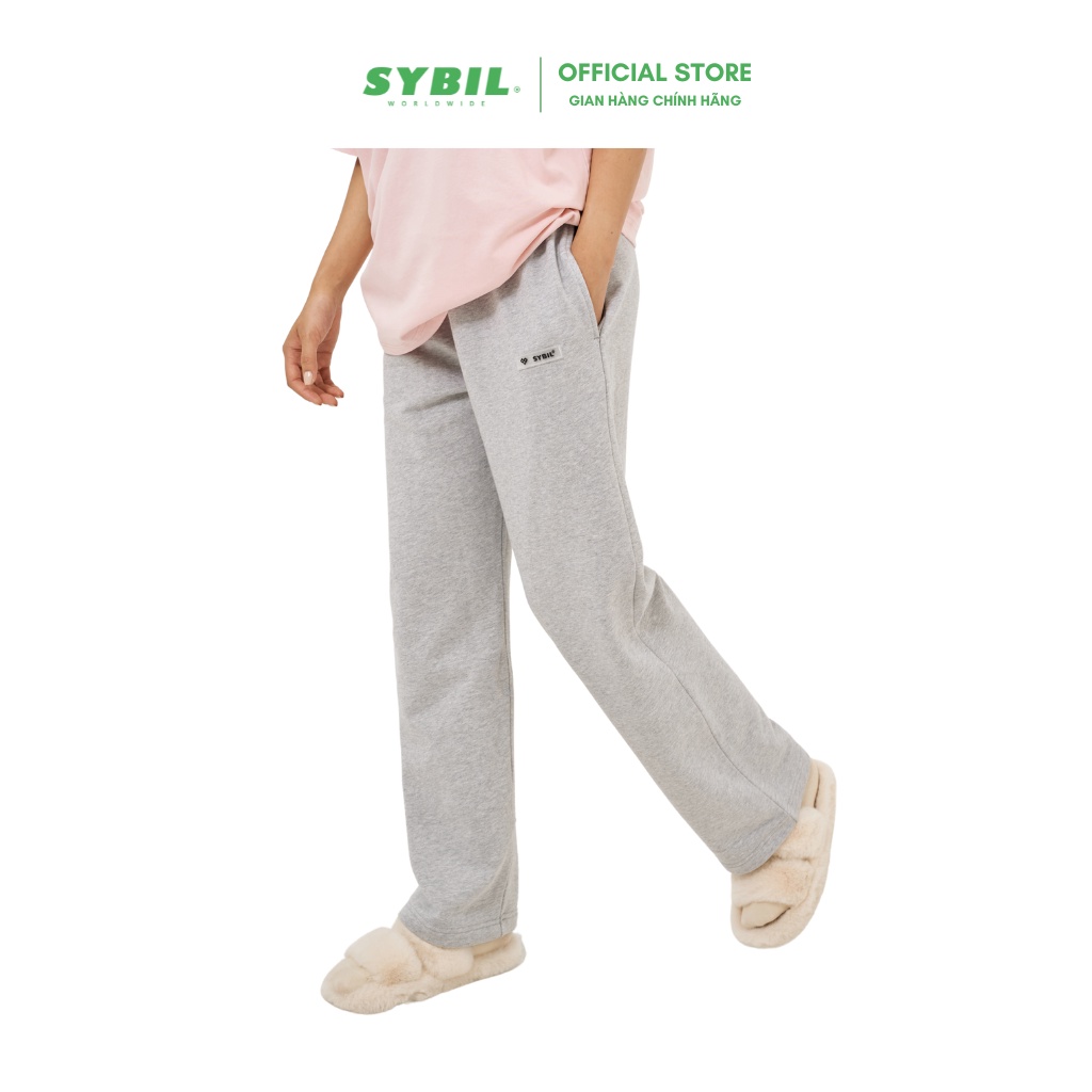 SYBIL BASIC TRACK PANTS - Quần Nỉ Da Cá dáng suông  Cotton Dày Dặn Form Unisex