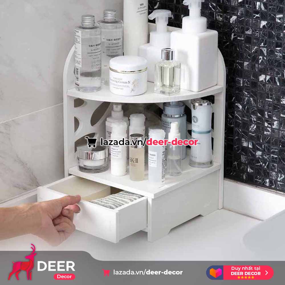 Tủ Để Mỹ Phẩm Có Ngăn Kéo Nhỏ - DEER DECOR