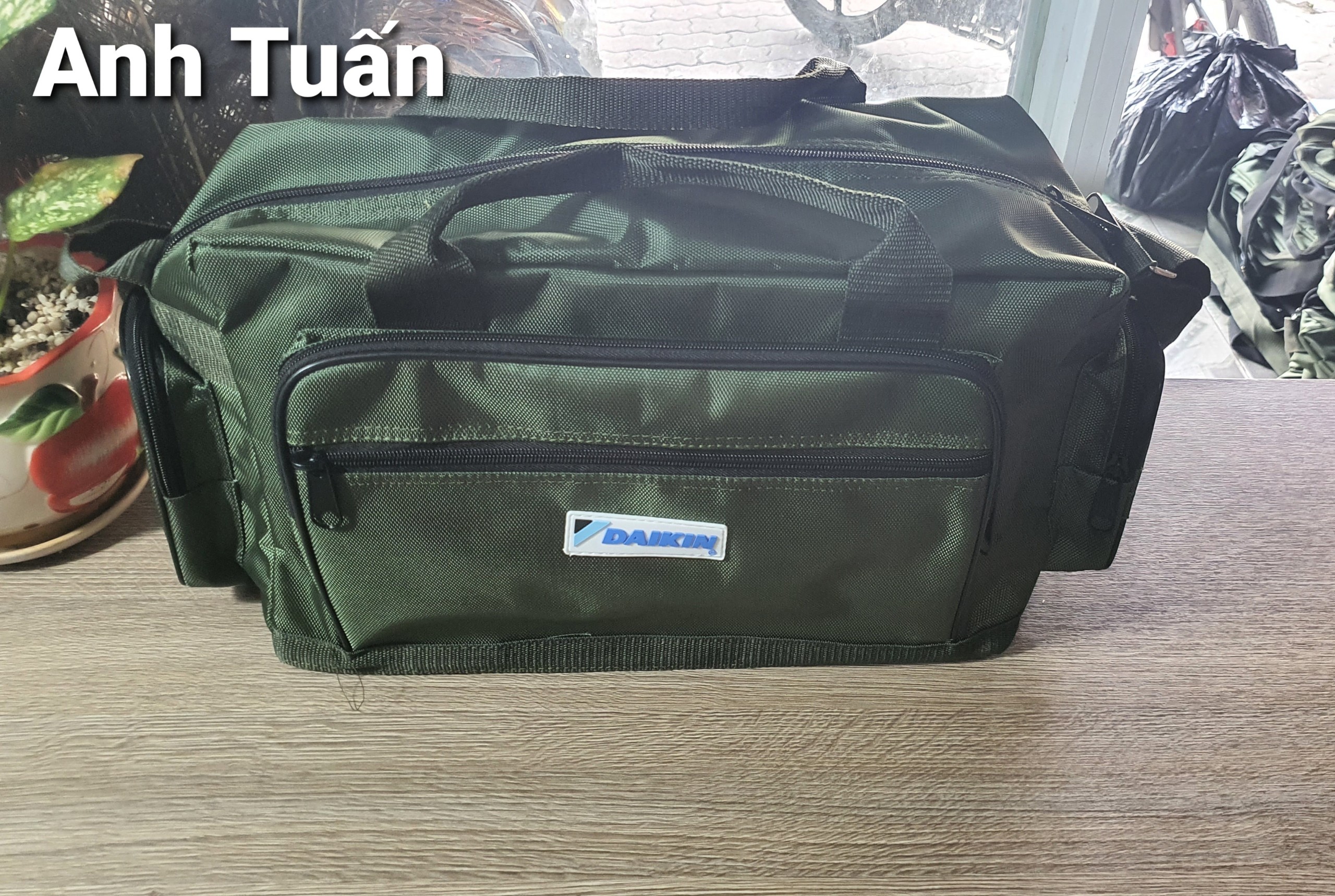 [HCM]Túi đồ nghề - Daikin 7 ngăn (Hàng cty thanh lý)