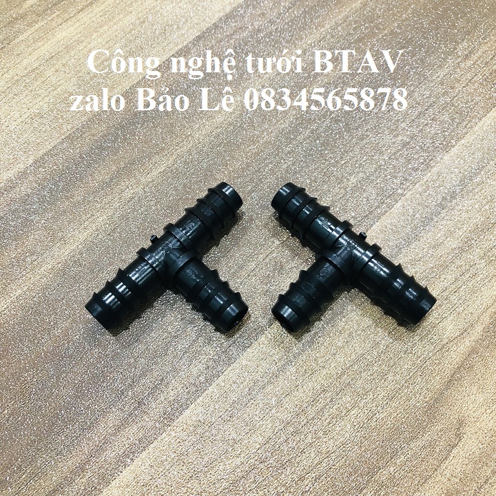 10 Tê nối ống PE  Ø16mm