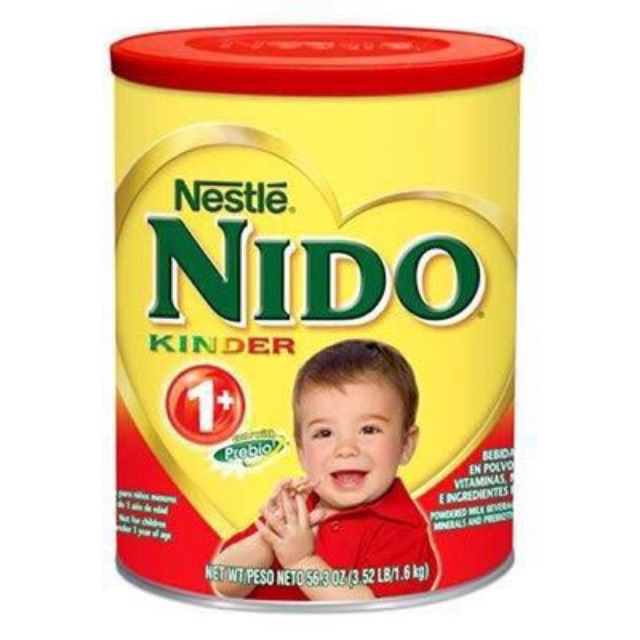 [9/2022]Sữa NIDO nắp đỏ 1,6kg - hàng Mỹ