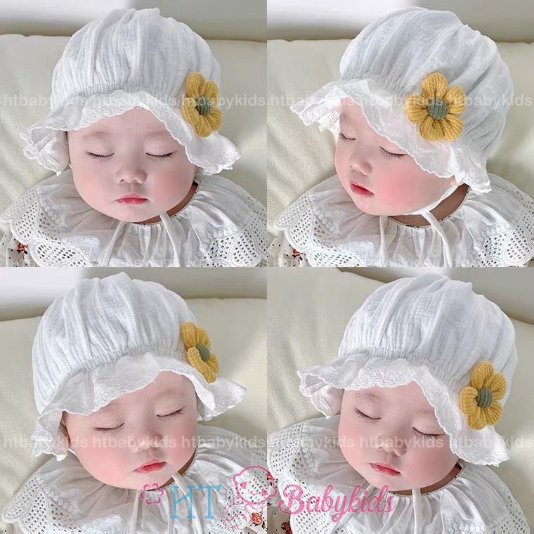 Mũ Tiểu Thư Cho Bé Gái Cực Đáng Yêu