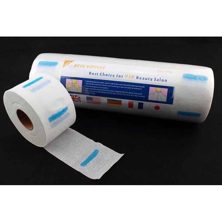 Giấy quấn cổ cắt tóc ( 1 túi 5 cuộn 500pcs )