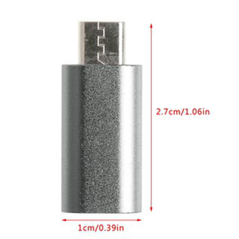 8 Pin Lightning Female to Micro Usb Male Adapter For Android Phones