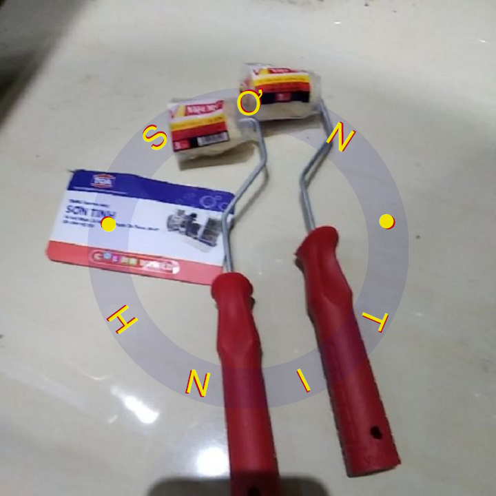 Cọ Lăn Chỉ Mini 3 cm (3cm) 1 cây Việt Mỹ