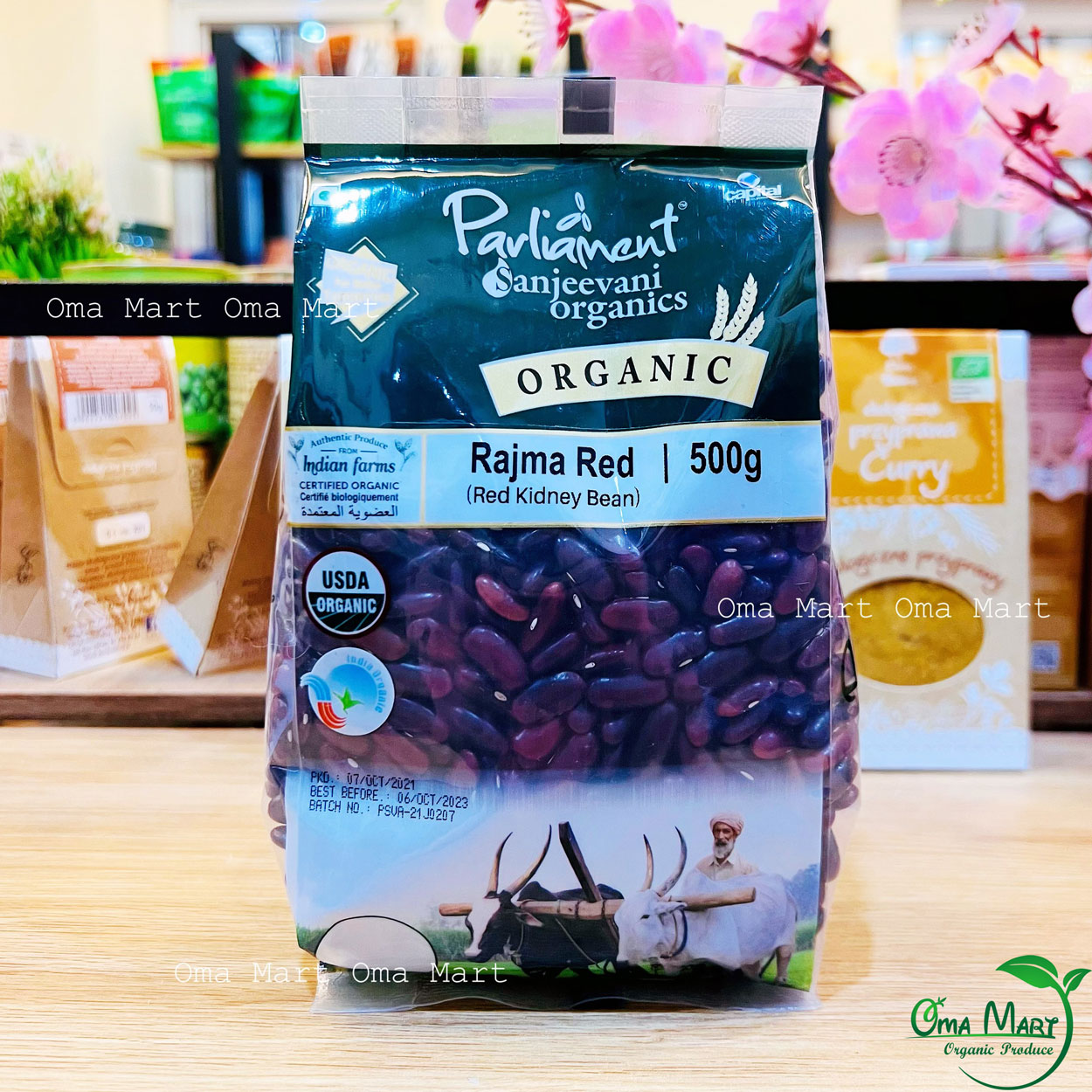 Red bean paste (kidney bean) organic Parliament 500g