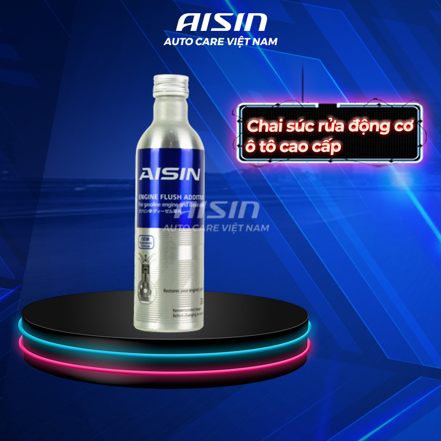Chai súc rửa động cơ ô tô cao cấp AISIN