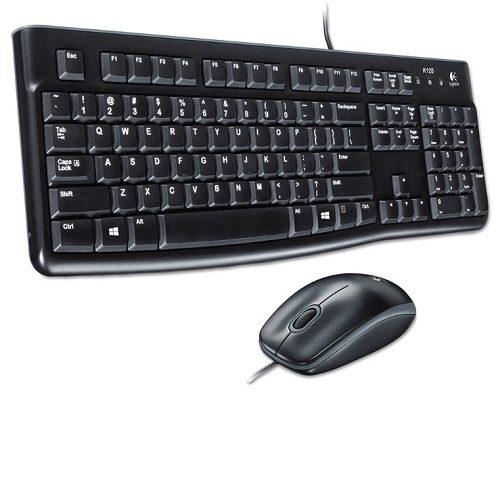 Bộ bàn phím và chuột có dây Logitech MK120