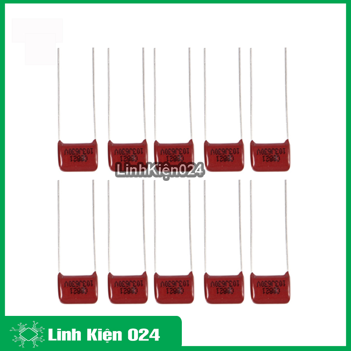 Combo 10 tụ đỏ CBB 400V nhiều giá trị