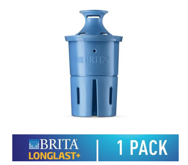 Brita LONG LAST Replacement Filter for Pitcher Water Filtration System (Pack of 1) [lõi lọc nước thay thế, Brita chính hãng từ Mỹ]