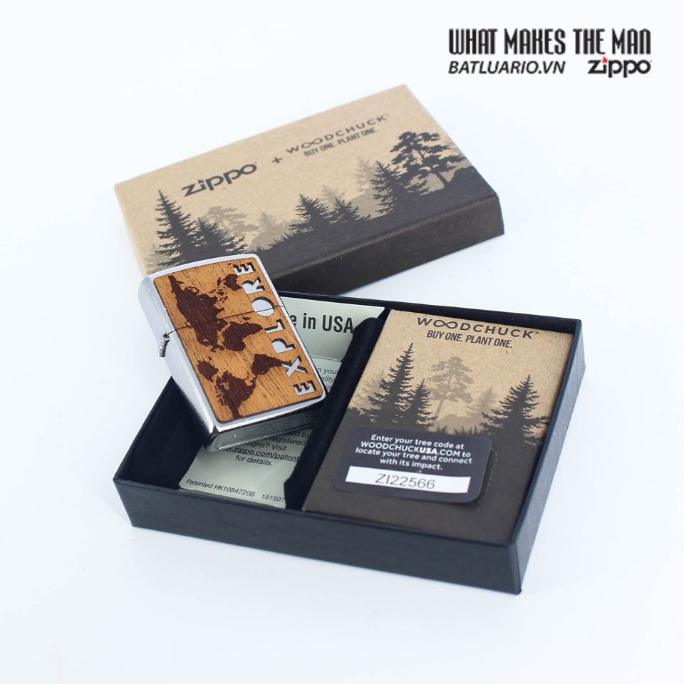 Zippo 49171 – Zippo WOODCHUCK USA Explore