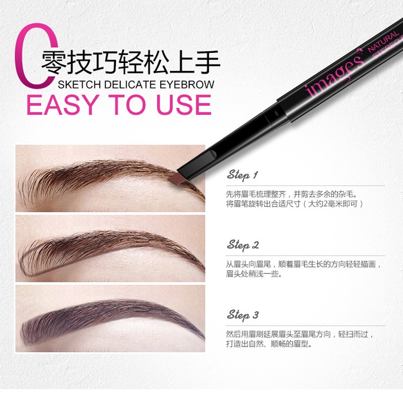Chì Kẻ Mày 2 Đầu Vặn Tam Giác Images