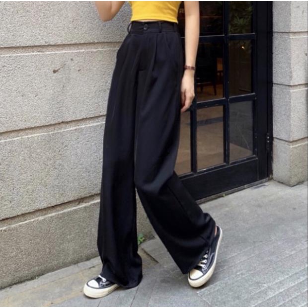 Quần Culottes Ống Suông 100Cm 2Ly Siêu Hot