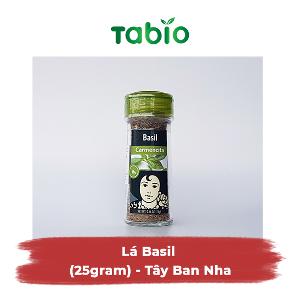 HCM - Lá Basil (25gram) - Tây Ban Nha - TABIO