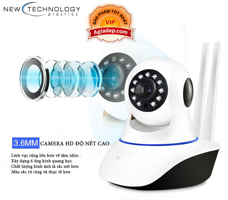 Camera Wifi, an ninh, giám sát Yoosee 2 râu ăng ten - Loại tốt - Agiadep.com