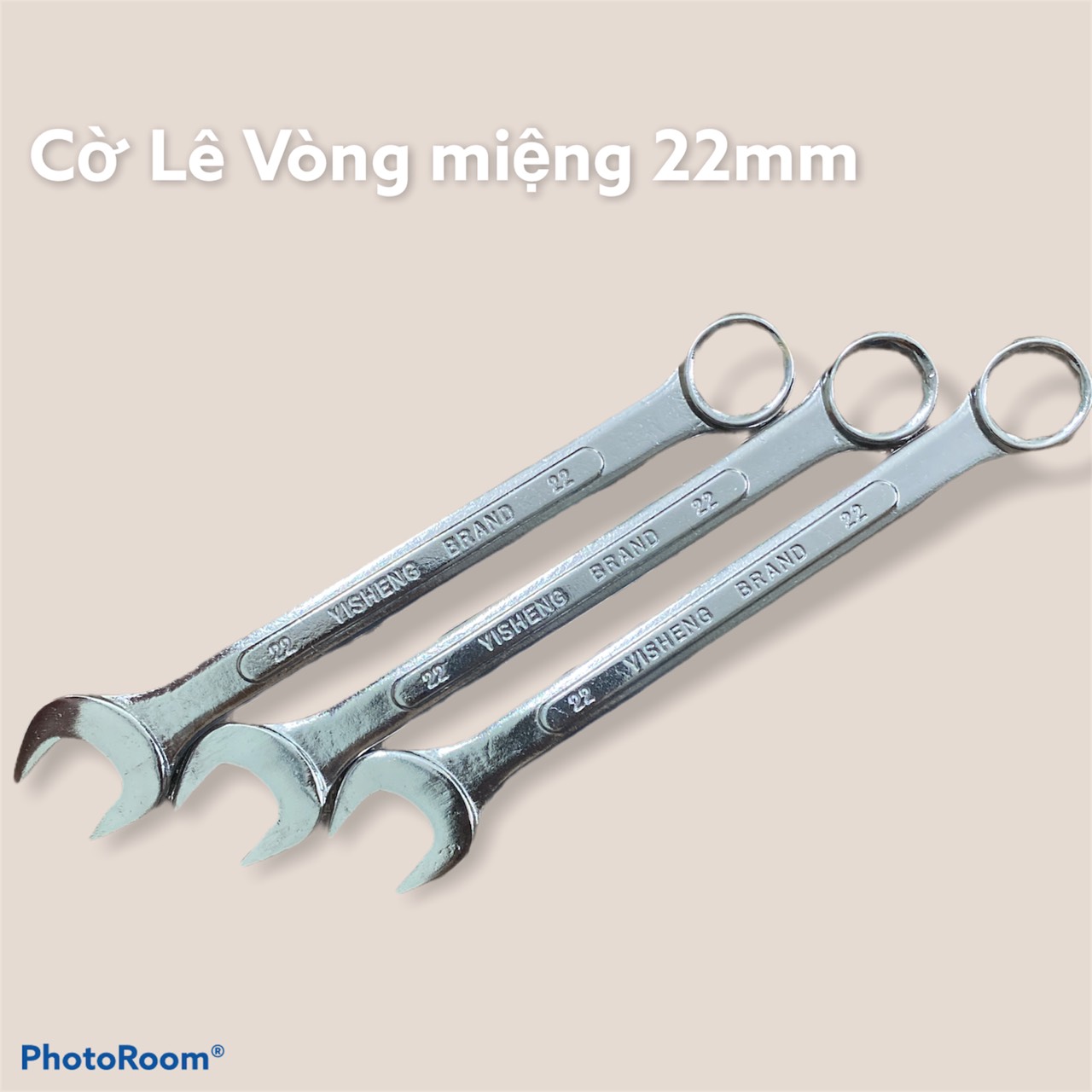 Cờ lê vòng miệng 22mm 2 đầu