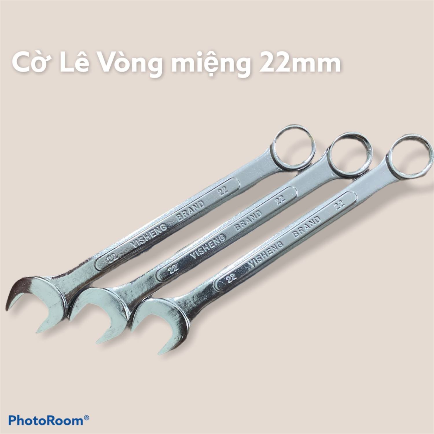 Cờ lê vòng miệng 22mm 2 đầu