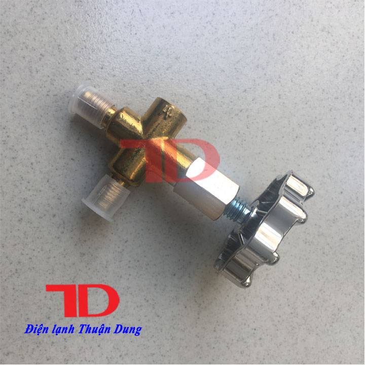 Tay vặn van đồng hồ sạc gas thay thế