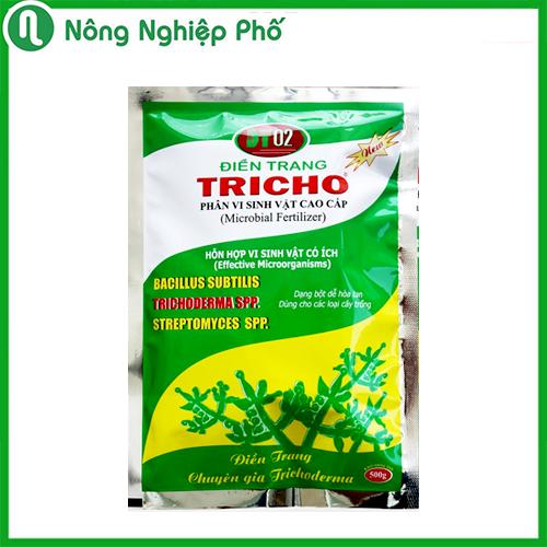 Phân hữu cơ vi sinh Trichoderma Điền Trang - Gói 500 gram - Nông Nghiệp Phố