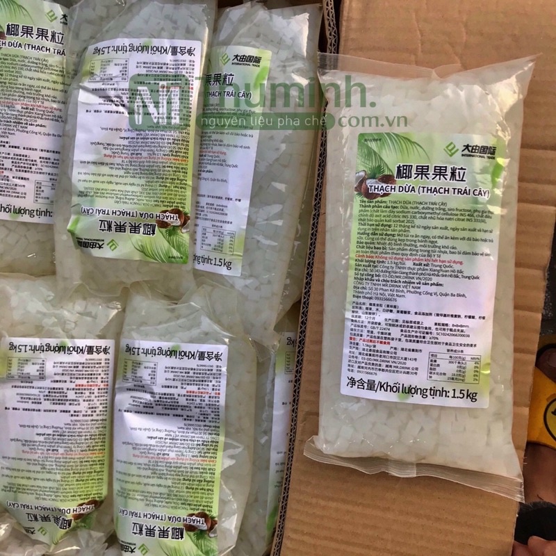 Thạch Dừa Đài Loan 1.5Kg Giòn Ngon