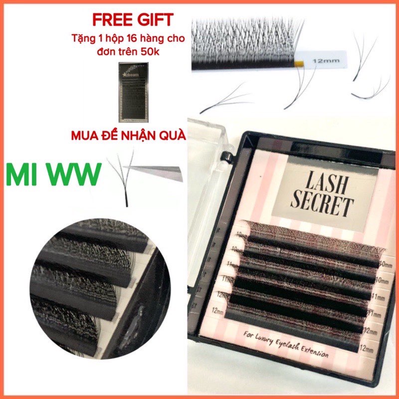 Lông mi giả, mi khay WW