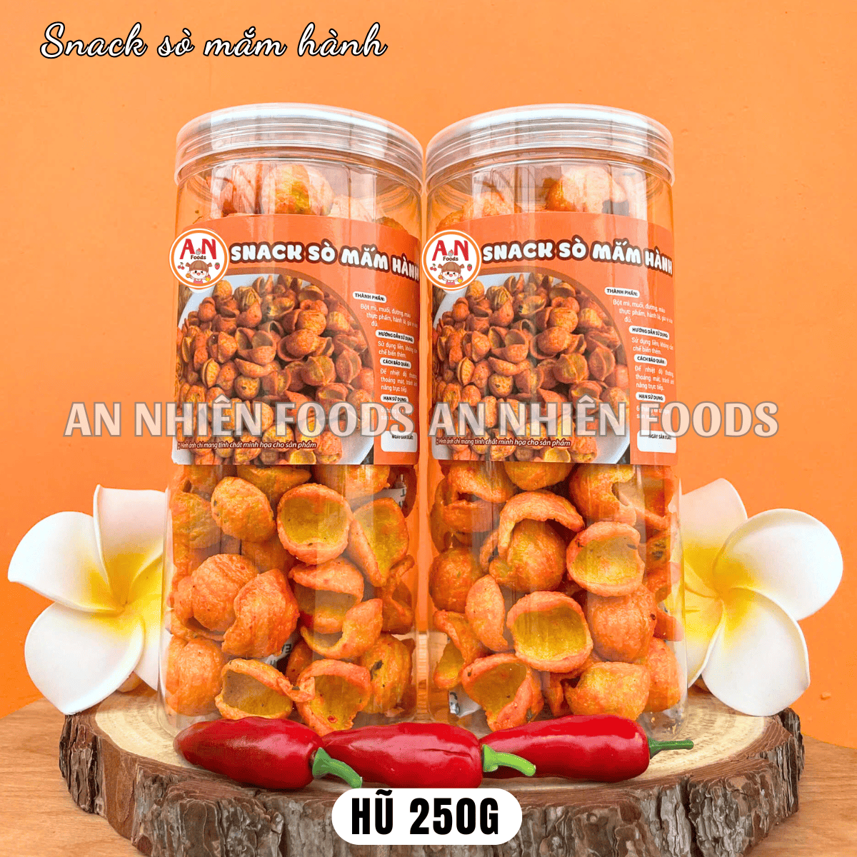 Snack sò hành lá {Khối lượng tịnh, không tính bao bì}