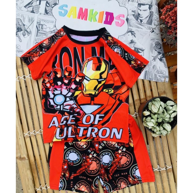 Bộ quần áo siêu anh hùng người nhện siêu ngầu - Samkids