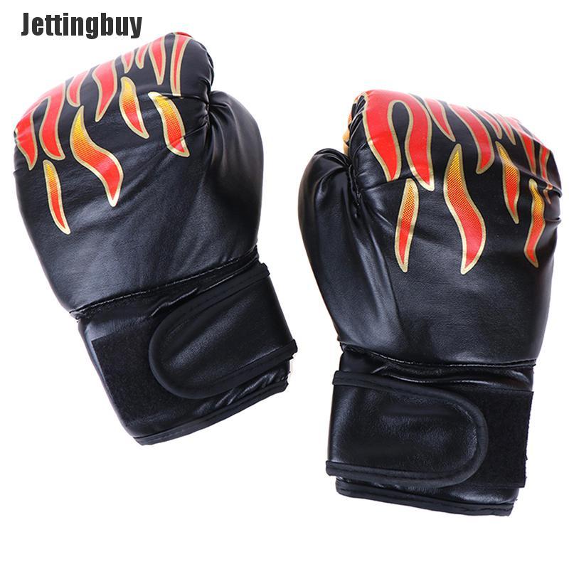 Jettingbuy Boxing gloves Children Junior Youth Sparring Training Kick Boxing gloves