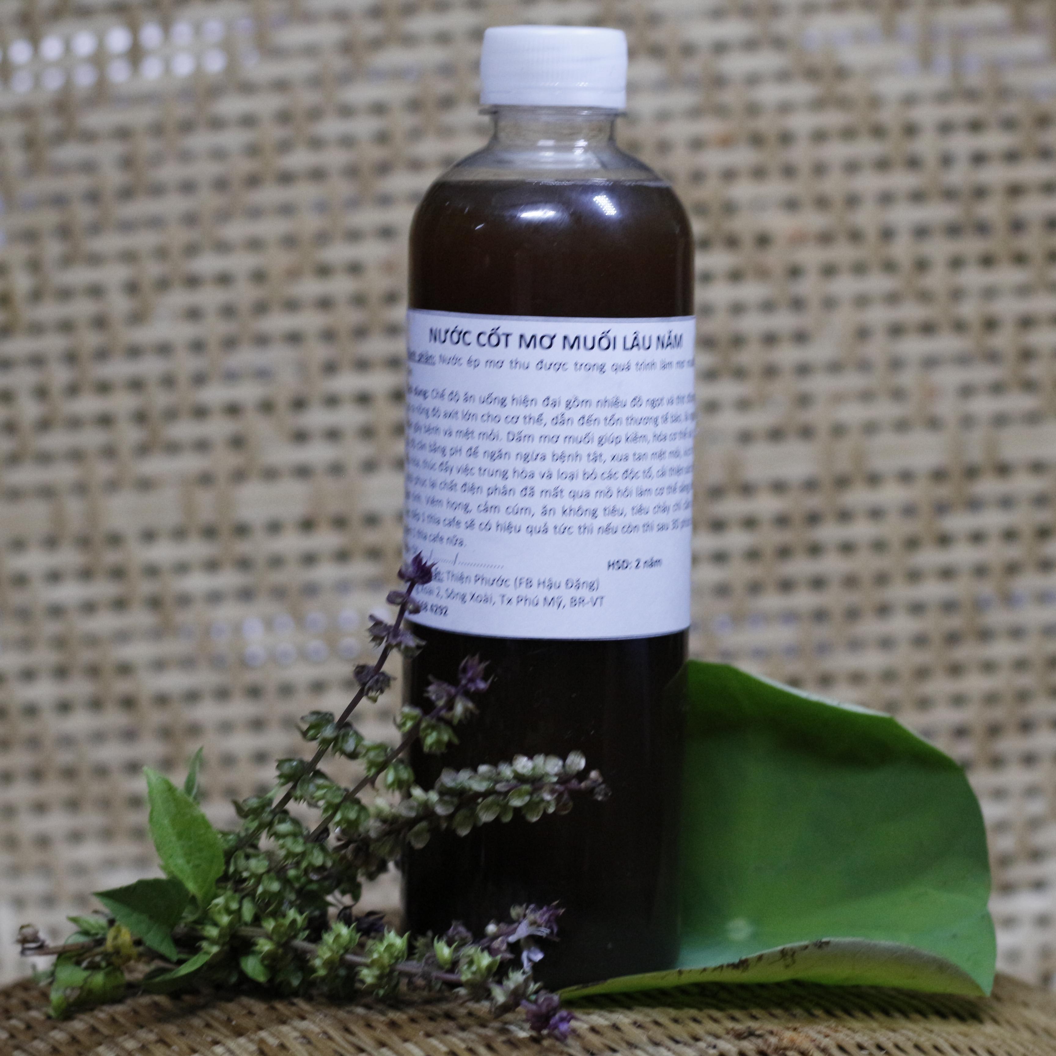 Nước Cốt Mơ Muối Lâu Năm - Dấm Mơ - 500ml
