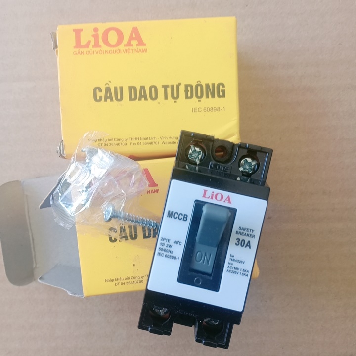 Cầu dao tự động lioa cb cóc