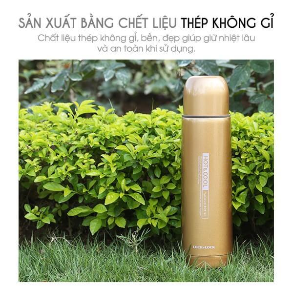 Bình giữ nhiệt lưỡng tính Lock&Lock Color LHC351B 500ml (Nâu)