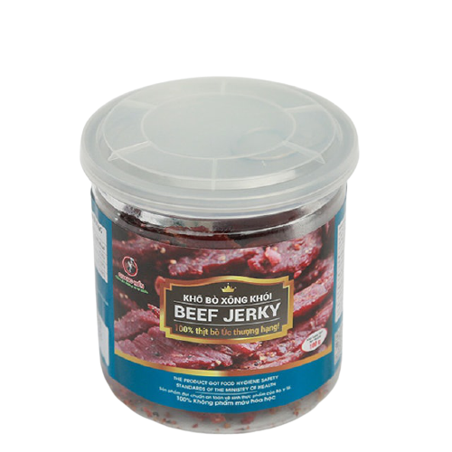 Beef Jerky Khô bò xông khói (Beef jerky dried beef bacon)