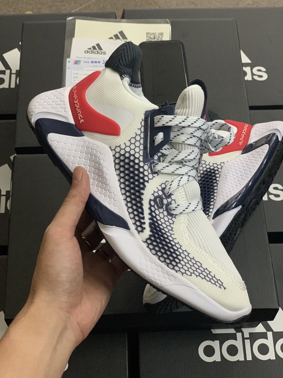 (FREESHIP+ QUÀ TẶNG)Giày Sneaker ALPHA 22020 SIÊU CẤP   [FREESHIP+ẢNH THẬT]  [Full Box] D&P HÀNG SIÊU CẤP