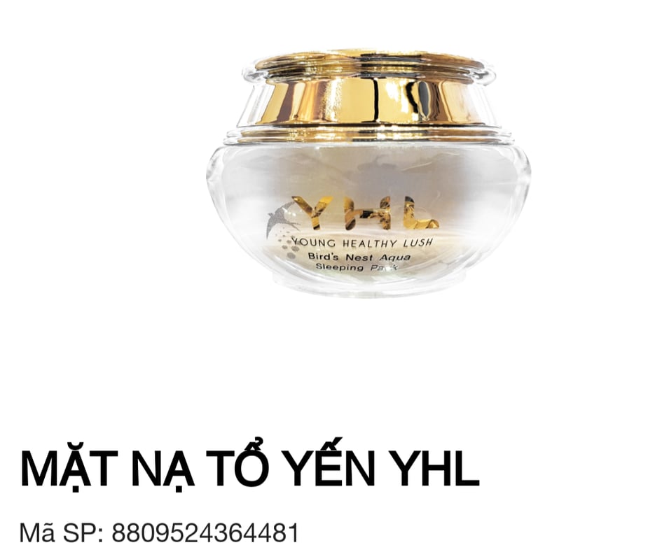 MẶT NẠ NGỦ TỔ YẾN YHL