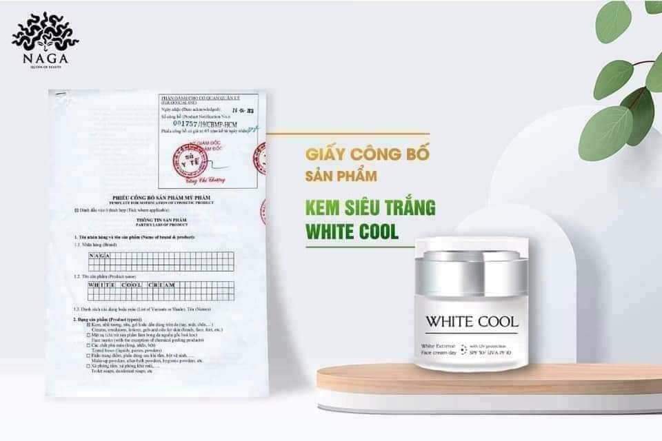 Kem dưỡng trắng White Cool Naga 30g