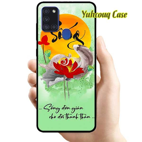 [HCM]Ốp Lưng Dành Cho Samsung Galaxy A21s -  Thư Pháp Sống